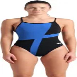 아레나 여자 퍼포먼스 다이아몬드 팀 프린트 레이스 백 레이디스 수영복