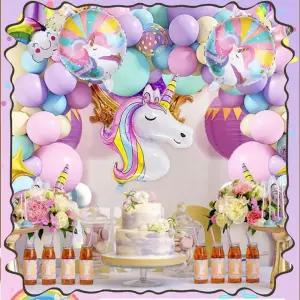 SIS-440 유니콘파티용풍선 행사 행사용 꾸미기 장식 세트 만들기
