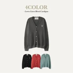 세터 로렌 린넨 블렌드 가디건 4 컬러)