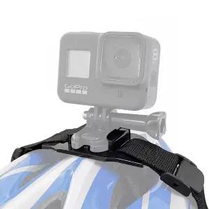 [골드스마일]헬멧 고정 스트랩 자전거 라이딩 액션캠 마운트 키트