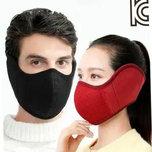 일체형 방한 귀마개 마스크 오토바이 겨울 방한 마스크 기모 보온