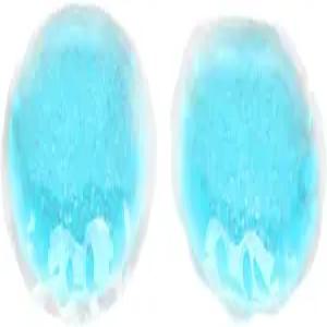 페이시 젤 패드 핫 콜드 컴프레시로 눈의 피로를 하고 를 줄여 사무실 여행용 다크서클 재사용 가능한