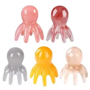 5개 세트 유니미스 주꾸미 두피 빗 경락 꾹꾹 바디 안마기