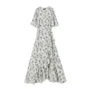 [LAP] LAP 브이넥 러플 랩원피스 AR2WO683