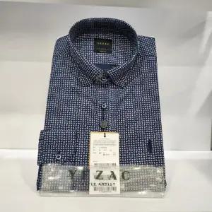 [예작]예작 1FBS935 면혼방 패턴스냅단추 관리가편한 슬림핏 긴팔셔츠_SC