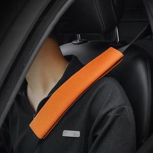 카메라 숄더 스트랩 쿠션2개입 부드러운 극세사 안전벨트 커버, 미끄럼 방지 자동차 어깨 범용