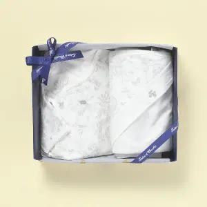 [롯데백화점]타티네쇼콜라 트왈드배냇저고리+트왈드속싸개 TNNWAG01UW-SET