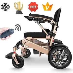 ZGZ 자동 접이식 전동휠 전동체어 원격제어 가능 스쿠터 휴대용 차량 적재 가능