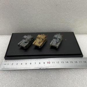 1/72 스케일 L3/33 독일 회색 노란색 20mm 대전차 총 플라스틱 탱크 모델 3 세트 컬렉션 장난감 장식품