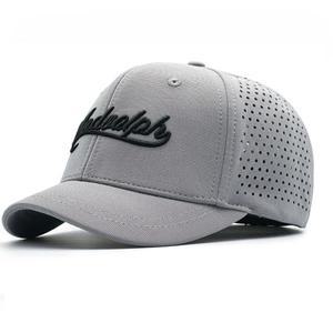 큰머리 모자 뒤로 닫힌 5cm 짧은 챙 야구 남성용 메쉬 장착 신축성있는 전체 폐쇄 여성