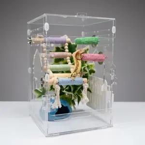 크레스티드게코 사육장 도마 용품 수납 0030 세트 파충류 케