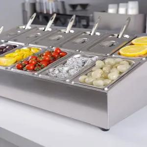 식당 영업용 온장고 셀프바 냉장고 미니 반찬 가게 밑 보온고