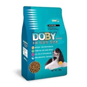 [JED] 관절 성견용 6세이상 도움 구강 도비 치아건강도움 시니어 뼈 강아지사료 피부개선 3kg