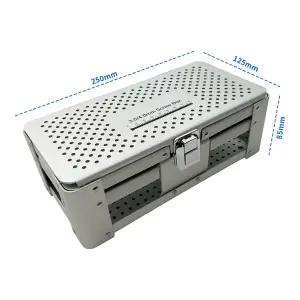 호환  3.54.0mm 나사 상자 뼈 손톱 배치 보관 상자 케이스 정형 외과 도구 애완 동