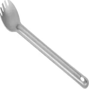 롱 핸들 스포크 초경량 포터블 플랫웨어 야외 캠핑 배낭 여행용 피크닉 식기 가방 포함