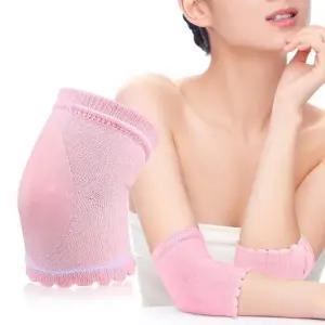 팔꿈치보호대 팔굽치 엘보 보호대 1세트 모이스춰 라이징 젤 팔꿈치 통기성 건성 피부 SPA 홈 보호 커버