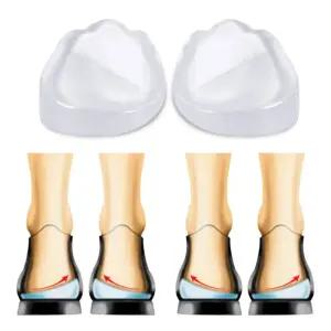 족저근막염보조기 보호대 발 마사지 깔창 OX 다리 Valgus Varus 교정 발바닥 근막염 관리 패드 실리콘 젤