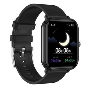 스마트 워치 골프 남성 남성용 스틸 러닝 블랙 인치