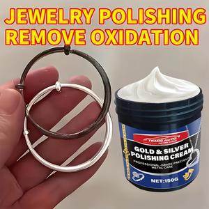 150g 변색 산화 제거제 은색 흰색 지속되는 보석용 금색 솔루션 오래 관리 폴리쉬 광택