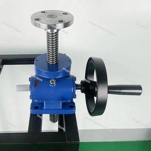 SWL 스크류 리프트 수동 크랭크 플랫폼 소형 전기식 4연동