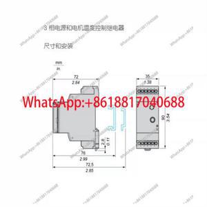 RM35TM50MW 서미스터 보호 계전기 새 제품