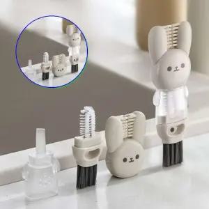 쌍문상회 지금 필요한 텀블러세척솔 4in1 휴대용 간편휴대 텀블러빨대세척솔