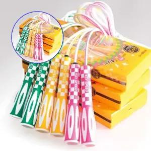 쌍문상회 지금 필요한 초보자용 활동적인 유아줄넘기 240cm 길이조절 운동 놀이 체육 용품