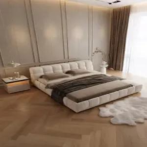 패브릭침대 저상형프레임 신혼부부침대 퀸프레임