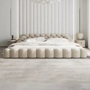 버블 공주 패브릭침대 프레임 150cm