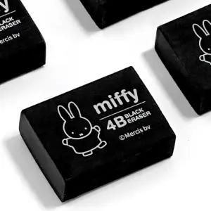 깜도리2 검정 타입 단체 답례품 사각 선물 세트 필기 수정 지우개 4B 36개