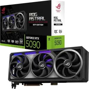 ?투 에이수스 ROG 아스트랄 지포스 RTX 5090 BTF OC 에디션 32GB GDDR7 3.8 슬롯 1000W 지원