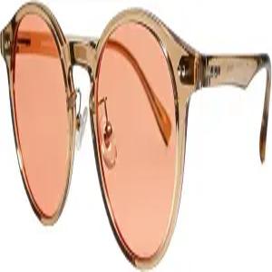 편두통 광감도 형광 LED 눈부심 광공포증을 위한 브래드델 여성용 FL-41 로즈 틴티드 블루 라이트 글래스