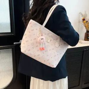 여성용 여름 크로스백 유행하는 프린트 겸 숄더 트렌드 대용량 패피2