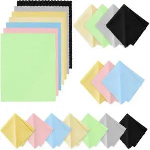 21팩 안경 청소포 6인치×7인치 대형 프리미엄 초소프트 렌즈 물티슈 카메라 휴대폰 노트북 텔레비전 화면