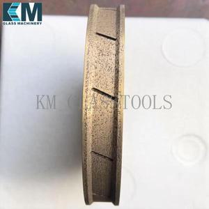 KM100x22xFA21mm 주변 Daimond 휠 플랫 에지(아리스 포함), 모양 유리 테두리 기계용. 맞춤형 제품