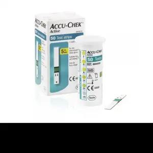 아큐첵 액티브 혈당시험지 1박스 총 50매 당뇨 스트립 글루코 혈당지