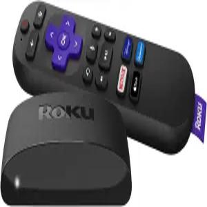 Roku Express 4K+ 음성 리모컨 TV 컨트롤 빠른 Wi-Fi 프리미엄 HDMI 케이블 간편한 설정이 가능한