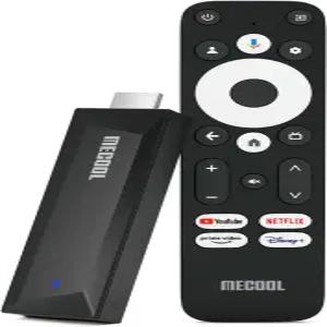MECOOL 안드로이드 12.0 TV 스틱 4K 구글 인증 스트리밍 기기 2GB AV1 2.4G/5G WiFi BT 5.0 돌비 오디오