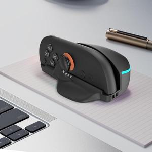 1쌍 게임 컨트롤러 마우스 슈터  제어 스위치2 호환 액세서리용 호환 데스크탑 모드 홀더