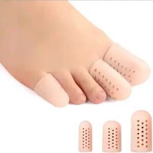 실리콘 발가락 골무 엄지 검지 보호대 끼우개 사이 교정 교정기 발 고정 링 보조기 밴드 발톱 보호 분리