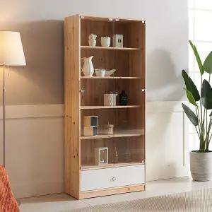 리젠플러스 티글 삼나무 서랍형 6단 장식장-대