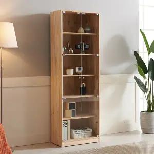 리젠플러스 티글 삼나무 6단 장식장-소