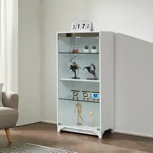 모던라인 꼬아망 4단 600 유리 장식장 진열장