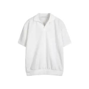 [하프클럽/해리슨]오픈 카라 니트 반팔티 HA-1007 NATC1004