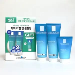 라로슈포제 에빠끌라 딥 클렌징 포밍 크림 125ml 2입 기획 (+50ml)