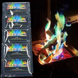 불멍가루 감성캠핑 오로라 도깨비불 불멍오로라 오로라불멍 30g 5개세트 서치생활