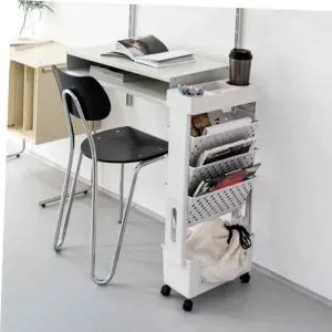 북카트 은플 북 트롤리 카트 이동식책꽂이 선반 책장 트레일