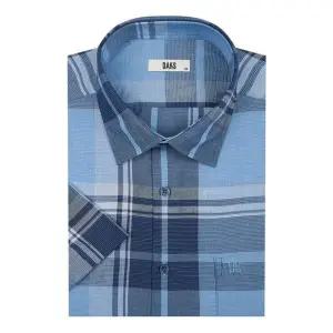 [갤러리아] 26SS 닥스 린넨혼방 체크 캐주얼 반소매 셔츠 DMS3SHCS124B1