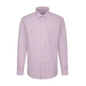 [갤러리아] [레노마 셔츠] 린넨 혼방 슬럽 체크 일반핏 긴팔셔츠 RQSSG1032PK [갤러리아]