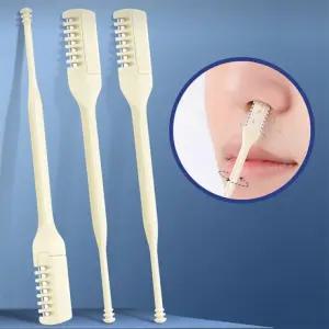 이 코 트리머 콧 면도 제거 수동 코털 휴대용 깎이 털정리 제거기 정리기 케이스포함 코털깍